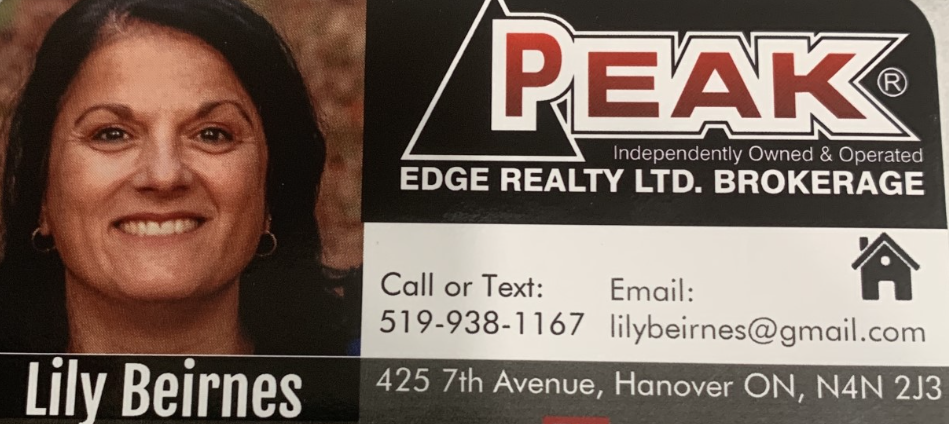 Lily Beirnes Peak Edge Realty LTD. Brokerage