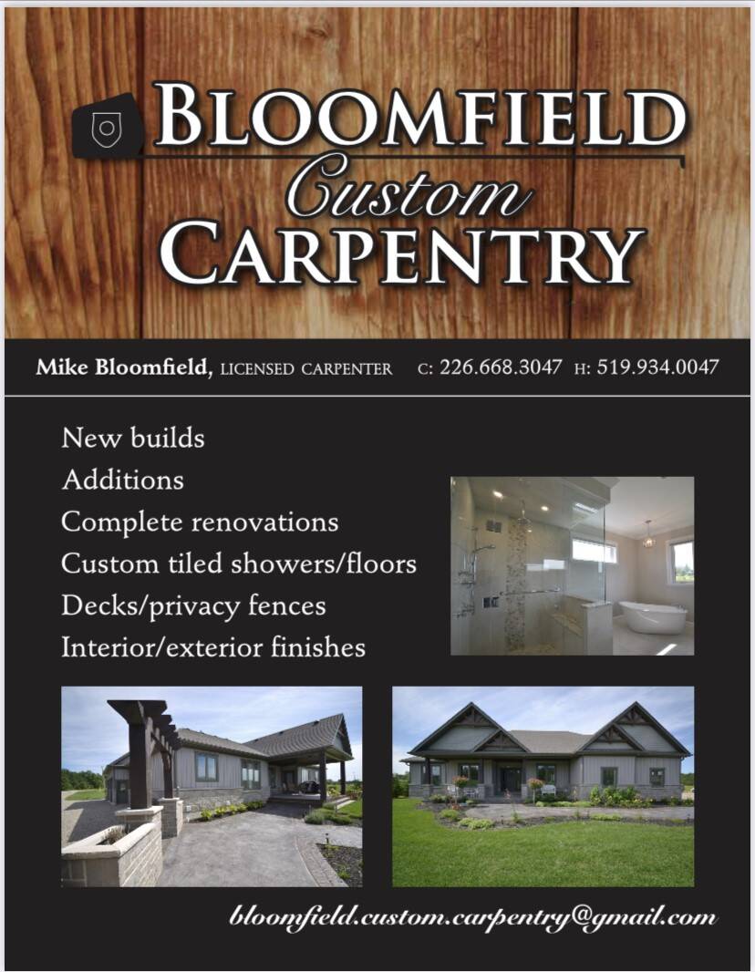 Bloomfield Custom Carpentry